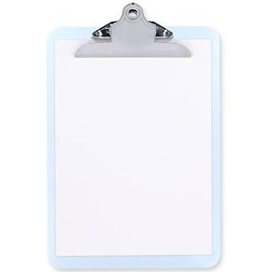 Grafoplás 1550570. Klembord wit met jumbo-klem, hoge druk, wit, polypropyleen, grootte Folio