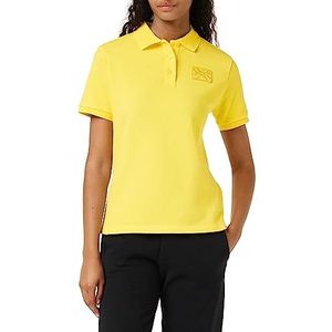 United Colors of Benetton Poloshirt M/M 3NKHD300A, geel 35R, XS dames, geel 35r, XS