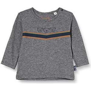 Sanetta Baby-jongens Dark Grey Mel T-shirt voor peuters