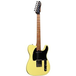 Santana Canis Standard BC Elektrische gitaar, TL-model, vergrendelende tuners, botercrème