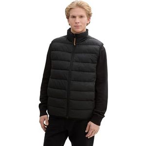 TOM TAILOR Denim heren vest, 29999 - Black, XL