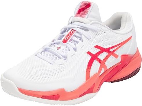 ASICS Court FF 3 - Tennisschoenen - Wit - Synthetisch - Voor Gravelbanen