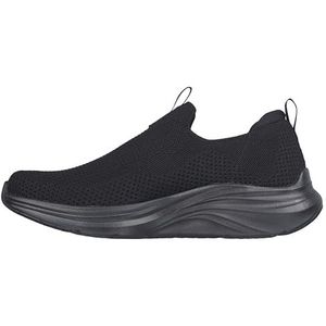 Skechers Vapor Foam Covert Sneakers voor heren, zwart gebreid, 9.5 UK, Zwart gebreid, 44 EU