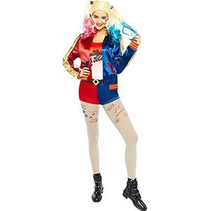 (9906157) Ladies Suicide Squad Warner Bros Harley Quinn Fancy Dress Costume (Medium)
