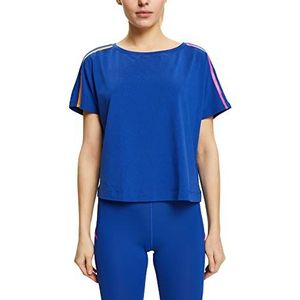 ESPRIT Yoga-Shirt dames rcs ts crop,bright blue,L