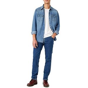 Wrangler Texas Stretch Jeans voor heren, blauw (2 Years 922), S