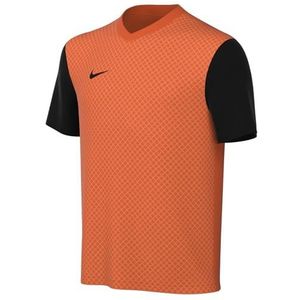 Nike Uniseks-Kind Short Sleeve Top Y Nk Df Tiempo Prem Ii Jsy Ss, Safety Oranje/Zwart/Zwart, DH8389-819, L