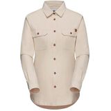 Mammut - Tamaro Undyed - Overhemd - Naturel - 100% Biologisch Katoen, Regular Fit, 288 g