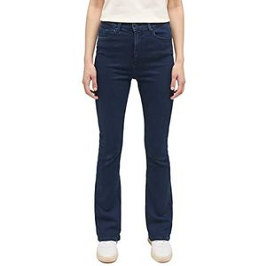 MUSTANG dames Stijl Georgia Skinny Flared Jeans middenblauw 702