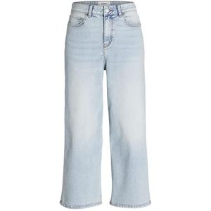 JACK & JONES Jxmilla Wide Hw Culotte DNM Jeans voor dames, blauw, 27W x 32L