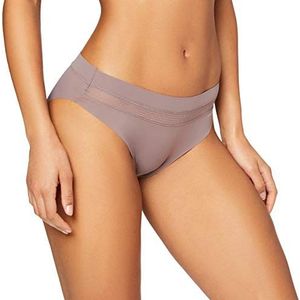 Calvin Klein dames bikini ondergoed, plum stof, XL