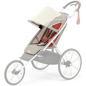 Cybex stoelpakket voor AVI Jogger-kinderwagen, vanaf ca. 6 maanden - ca. 4 jaar, max. 111 cm en 22 kg, stoeleenheid voor multisport-kinderwagen, Bleached Sand