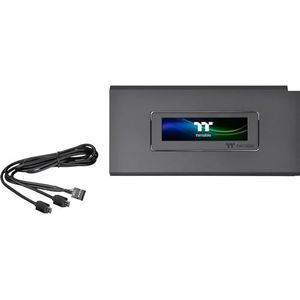 Thermaltake LCD Panel Kit Black voor Ceres 300 &500 TG ARGB Mid Tower Chassis