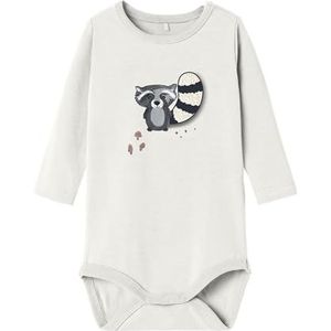NAME IT Heren Nbmolen Ls Body Box, Cloud Dancer, Numeric_86, cloud dancer, numeric_86