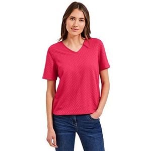 Cecil Shirt met korte mouwen, strawberry red, XS