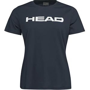 HEAD - Club Basic - T-shirt - Dames - Technische Mix van Polyester en Katoen