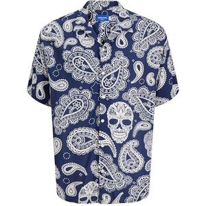 Jordiego Resort Shirt Ss SMU, Ocean Cavern, XS