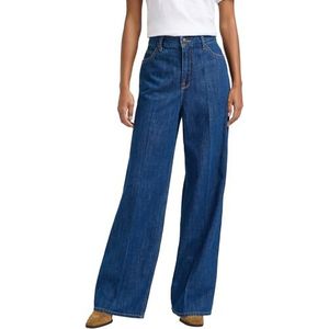 Lee Damesjeans Stella A Line, Wide Leg Fit, Wide Leg, Dark Eton, 31W / 29L