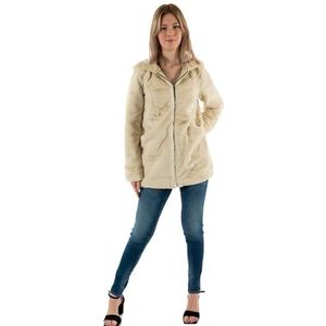 ONLY OnLMALOU Faux FUR Coat CC OTW Jas, Pumice Stone, S
