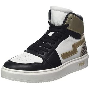 Gattino G1665 Sneakers voor meisjes, zwart wit, 36 EU