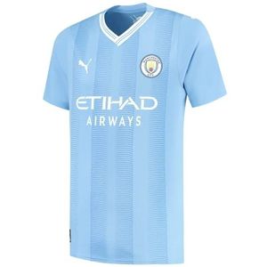 Manchester City thuisshirt 2023/24 seizoen - replica - heren - team lichtblauw