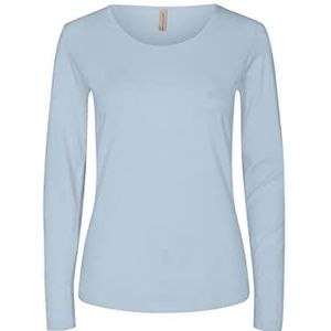 SOYACONCEPT T-shirt voor dames, Cashmere Blue, XXL