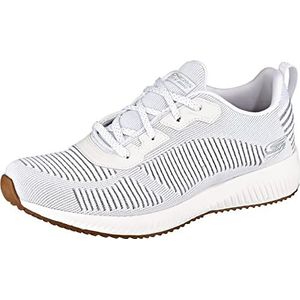 Skechers Bobs Squad-Glam League Sneakers voor dames, Wit, 44 EU