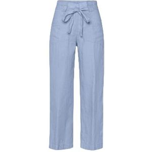 BRAX Dames Style Maine S Pure Linen broek, Soft Blue, 42, Soft Blue., 32W x 32L