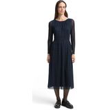 TOM TAILOR Damesjurk, 39036 - Small Blue Wave Print, 36