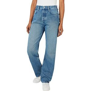 Pepe Jeans Dames Robyn Jeans, Denim-HQ1, 33W/30L, Denim-hq1, 33W / 30L