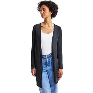 STREET ONE - Shirtjasje - Deepwater blue - Zonder Sluiting