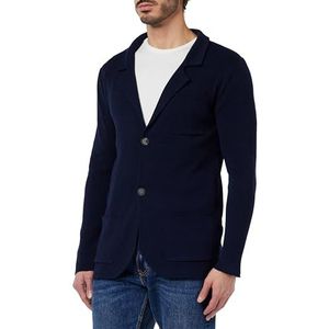 KEY LARGO Men Gebreide jassen MST JAN Jacket, Navy (1200), L