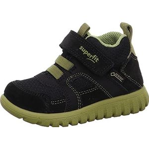 Superfit Sport7 Mini licht gevoerde Gore-tex loopschoenen voor jongens, zwart, groen 0000, 22 EU