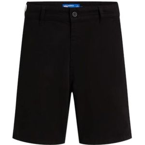 Karl Lagerfeld Jeans, Heren, Relaxed Chino Short, Relaxed Fit, Zwart, 30