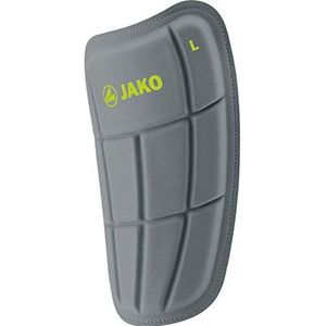 JAKO Scheenbeschermers Prestige Kevlar Solo, steengrijs/limoen, L