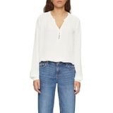 Blouse - Viscose - Vloeiende Blouse - Met Plooien - Vrouwelijke Snit