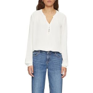 Blouse - Viscose - Vloeiende Blouse - Met Plooien - Vrouwelijke Snit