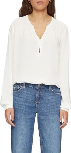 Blouse - Viscose - Vloeiende Blouse - Met Plooien - Vrouwelijke Snit