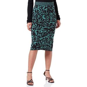 ICHI Dames IHMELEO SK Rock, 185308_Blue Spruce, XXL