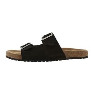 Jack & Jones JFWLOUIS Herensandalen, suède, antraciet, 45 EU, antraciet, 45 EU