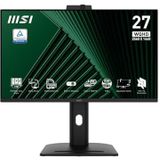 MSI - PRO MP275QPDG - Computer Monitor - Zwart - 68,6 cm (27 inch) - 2560 x 1440 Pixels - LCD