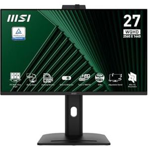 MSI - PRO MP275QPDG - Computer Monitor - Zwart - 68,6 cm (27 inch) - 2560 x 1440 Pixels - LCD