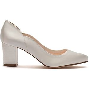 Pumps - Ivoor - Satijn - Comfortabele Bruidsschoen