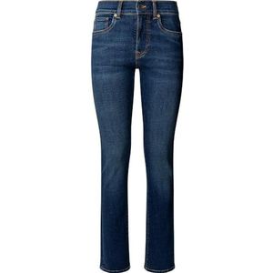 Pepe Jeans - MW Grace - Slim Jeans - Blauw - 32W/32L