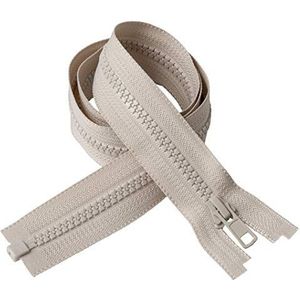 IPEA Ritssluiting 75 cm lang - kleur beige - 2 eenheden - ketting maat #5 - deelbare ritssluitingen voor naaiwerk, jassen - ritssluiting - breedte 30 mm