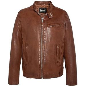 Schott NYC LC949WX Blousson, cognac, S heren, Cognac., S