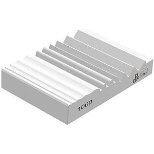 DDF iohEF Wood Carving Sharpener, 1000 Grit Whetstone with More Grooves Sharpening Stone for Woodworking, Wood Carving Tools, Chisels and Gouges