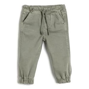 Koton Babyboys Jogger Broek Zakken Elastische Tailleband Katoenen Broek, grijs (ed3), 6-9 Monate