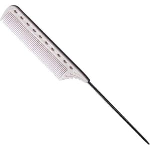 Y.S. Park YS-102 Staartkam - Wit - Imido Plastic - Hittebestendig tot 220°C