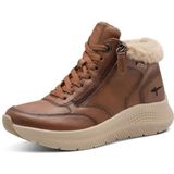 Tamaris - Duo-Tex - Dameslaarzen - Cognac - Comfortabele Kanten Boot